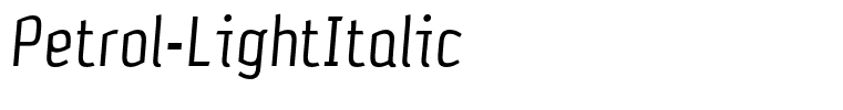 Petrol-LightItalic