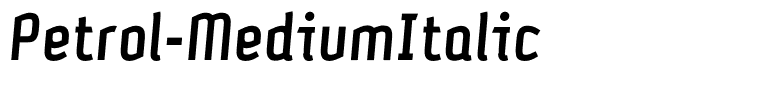 Petrol-MediumItalic