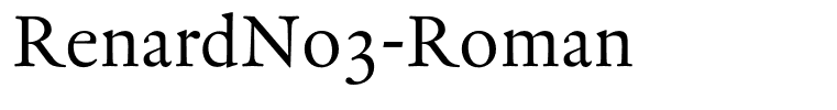 RenardNo3-Roman