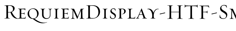 RequiemDisplay-HTF-SmallCaps