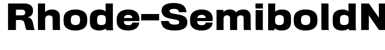Rhode-SemiboldNormal