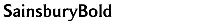 SainsburyBold