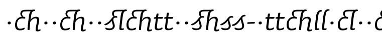 SaunaLigatures-ItalicSwash