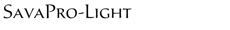 SavaPro-Light