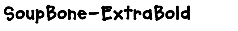 SoupBone-ExtraBold