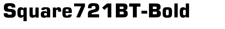 Square721BT-Bold