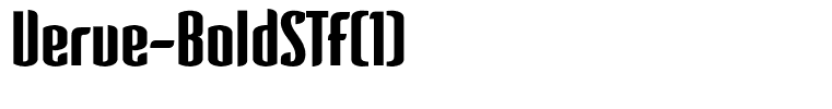 Verve-BoldSTF(1)