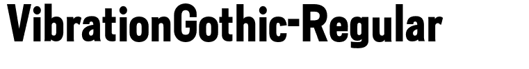 VibrationGothic-Regular