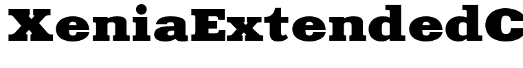 XeniaExtendedC-Bold