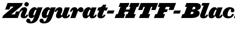 Ziggurat-HTF-Black-Italic