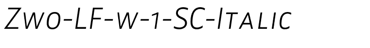Zwo-LF-w-1-SC-Italic
