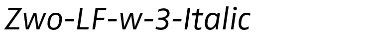 Zwo-LF-w-3-Italic