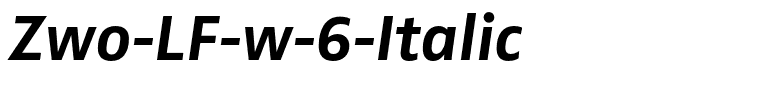 Zwo-LF-w-6-Italic