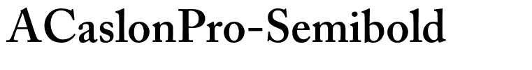 ACaslonPro-Semibold