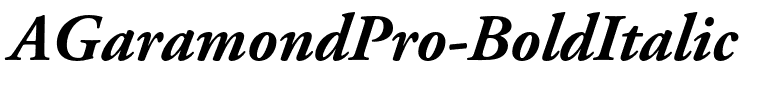 AGaramondPro-BoldItalic