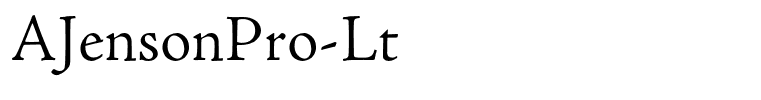 AJensonPro-Lt