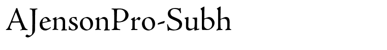 AJensonPro-Subh