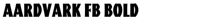 Aardvark FB Bold