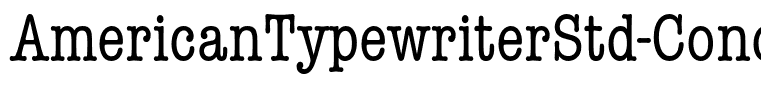 AmericanTypewriterStd-Cond(1)