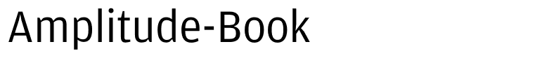 Amplitude-Book
