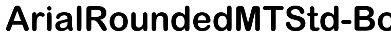 ArialRoundedMTStd-Bold