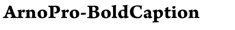 ArnoPro-BoldCaption