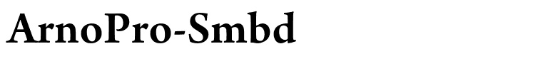 ArnoPro-Smbd