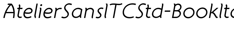 AtelierSansITCStd-BookIta