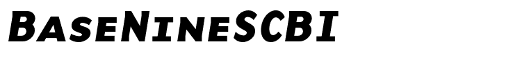 BaseNineSCBI