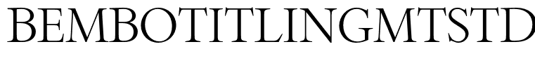BemboTitlingMTStd