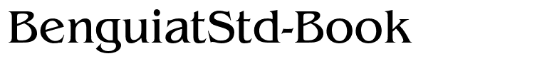 BenguiatStd-Book
