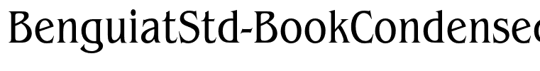 BenguiatStd-BookCondensed