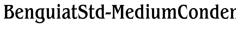 BenguiatStd-MediumCondensed