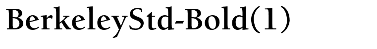 BerkeleyStd-Bold(1)