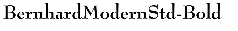 BernhardModernStd-Bold