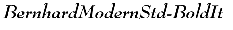 BernhardModernStd-BoldIt