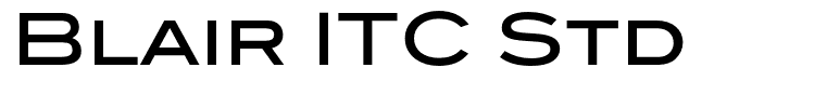 Blair ITC Std