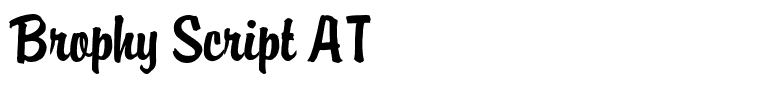 Brophy Script AT