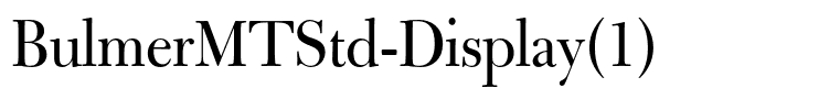 BulmerMTStd-Display(1)