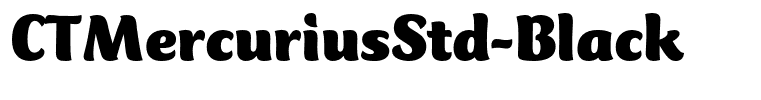 CTMercuriusStd-Black
