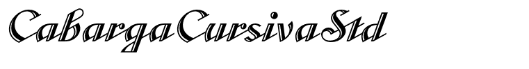 CabargaCursivaStd