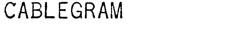 Cablegram