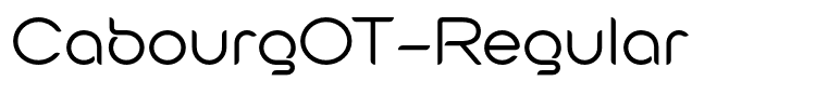 CabourgOT-Regular