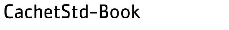 CachetStd-Book