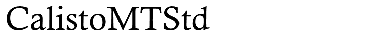 CalistoMTStd