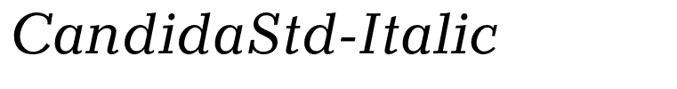 CandidaStd-Italic