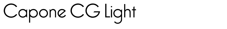 Capone CG Light