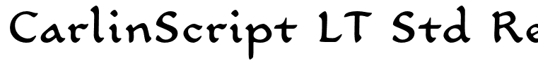 CarlinScript LT Std Regular