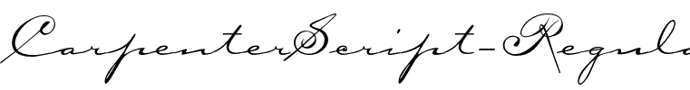 CarpenterScript-Regular