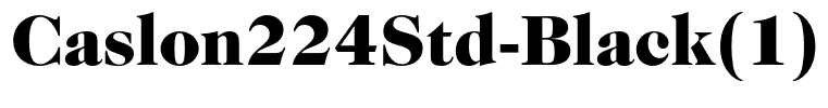 Caslon224Std-Black(1)